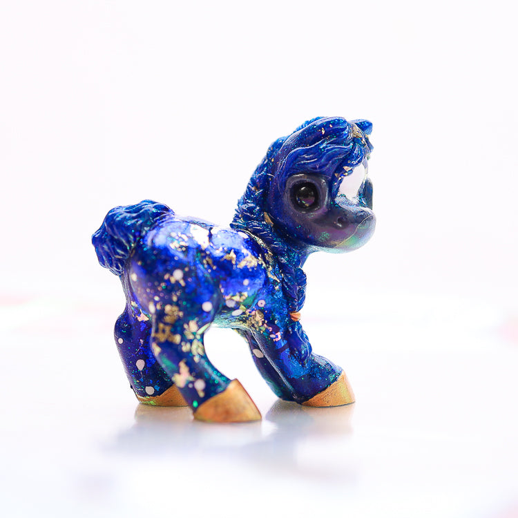 Blue Metallic Dumpling GumiPoni